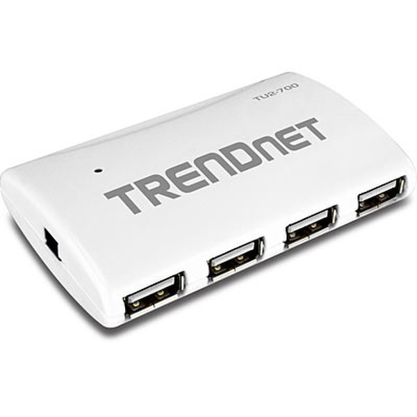 TRENDware TU2-700 USB 2.0 480Mbit/s Schnittstellenhub