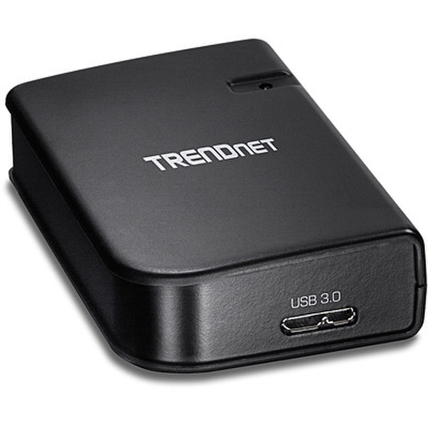 TRENDware TU3-HDMI Micro USB 3.0 Type B HDMI Черный кабельный разъем/переходник