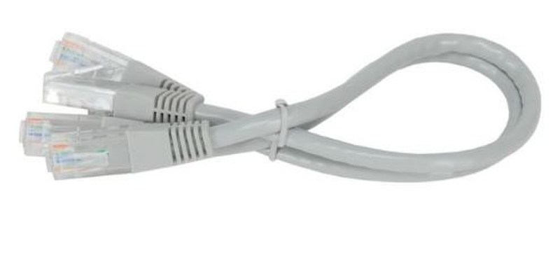 WireSlim 496010 4м Серый сетевой кабель