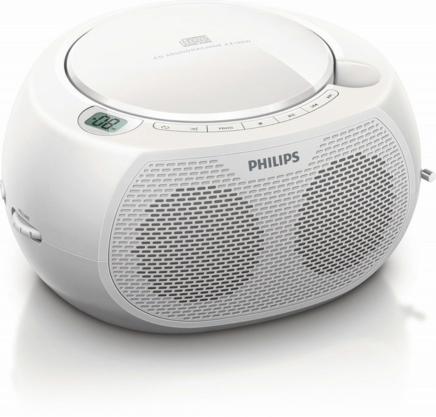 Philips AZ100W/79 Portable CD player Белый CD-плеер