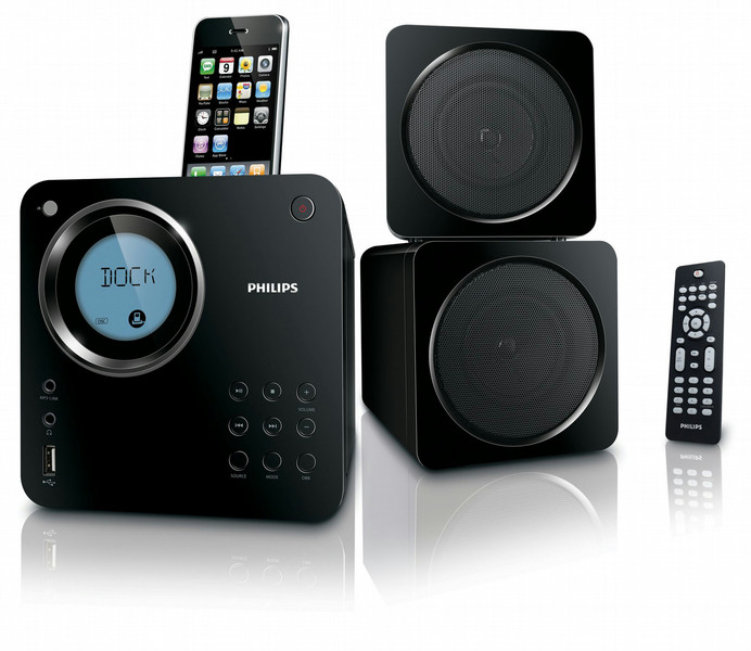 Philips DCM109/79 Micro set 10Вт Черный домашний музыкальный центр