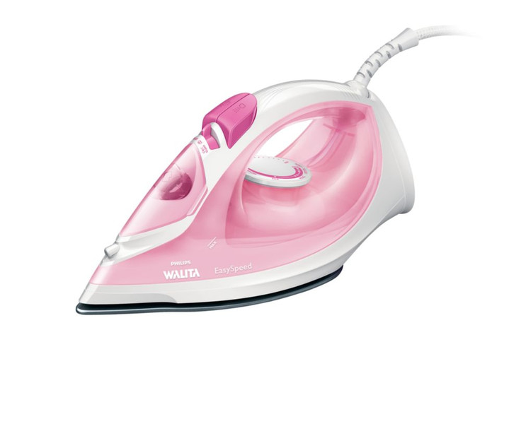 Philips EasySpeed RI1022/42 Steam iron 2000W Pink,White iron