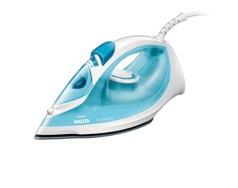 Philips Walita EasySpeed RI1028/24 Steam iron Ceramic soleplate 2000W Turquoise,White iron