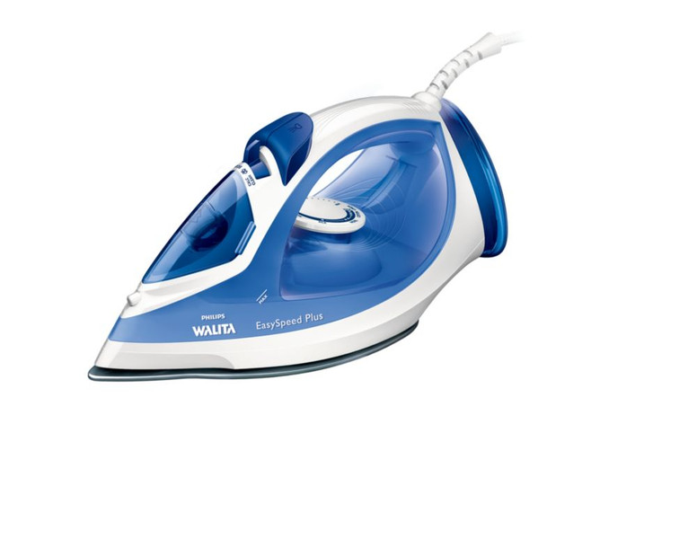 Philips Walita EasySpeed RI2047/24 Steam iron Ceramic soleplate 2.200W Blue,White iron