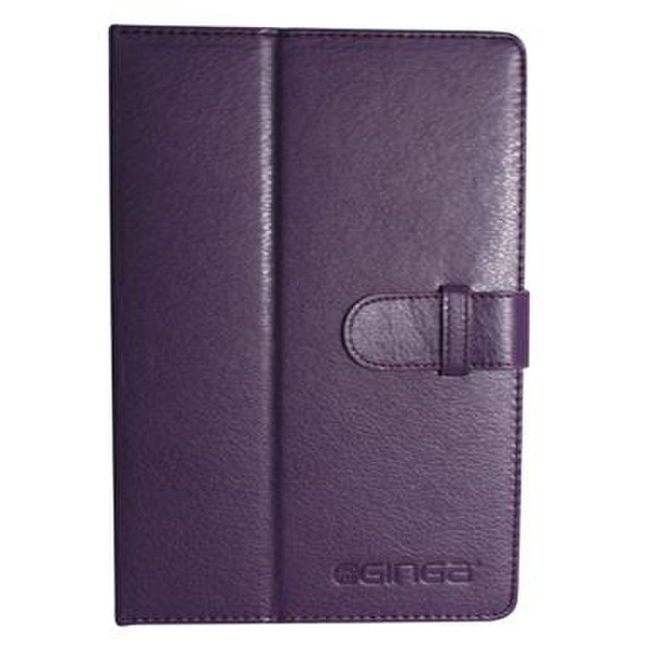 Ginga GINCASE-UNIV10MOR 7Zoll Blatt Violett Tablet-Schutzhülle