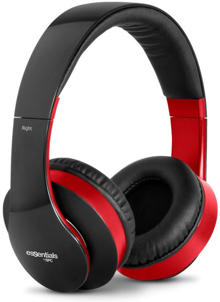 SPC 4307N Head-band Black,Red headphone