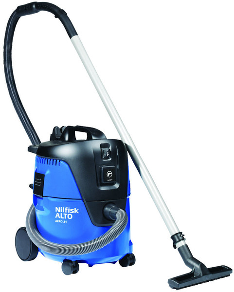 Nilfisk AERO 21-21 PC Drum vacuum cleaner 20L 1250W Black,Blue