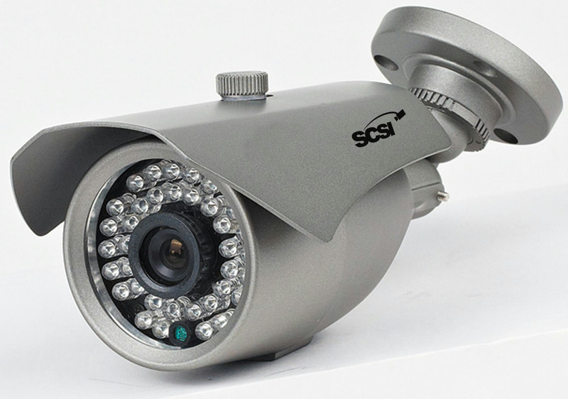 SCSI SOC-L710R Bullet Silver security camera