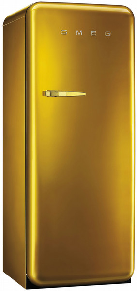 Smeg FAB28RDG freestanding 248L A++ Gold combi-fridge