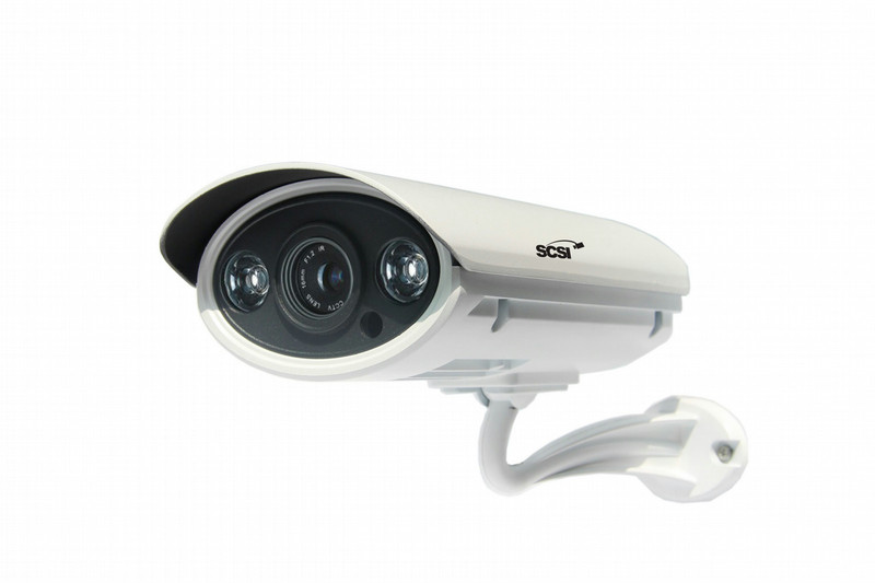 SCSI SOC-L712R Bullet White surveillance camera