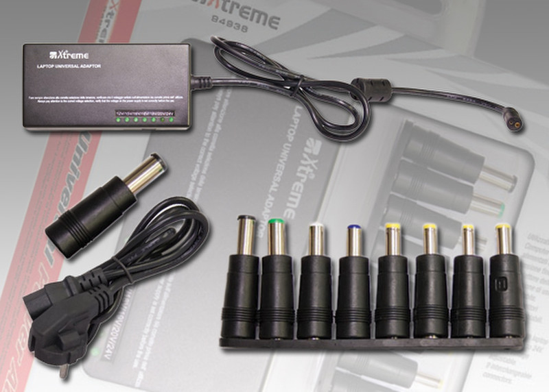 Xtreme 94938 Для помещений 96Вт Черный адаптер питания / инвертор