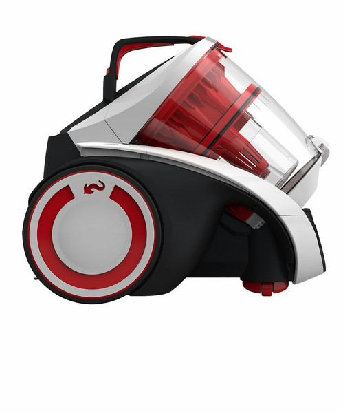 Dirt Devil Infinity rebel 50 Cylinder vacuum cleaner 1.8L 1400W Red,White