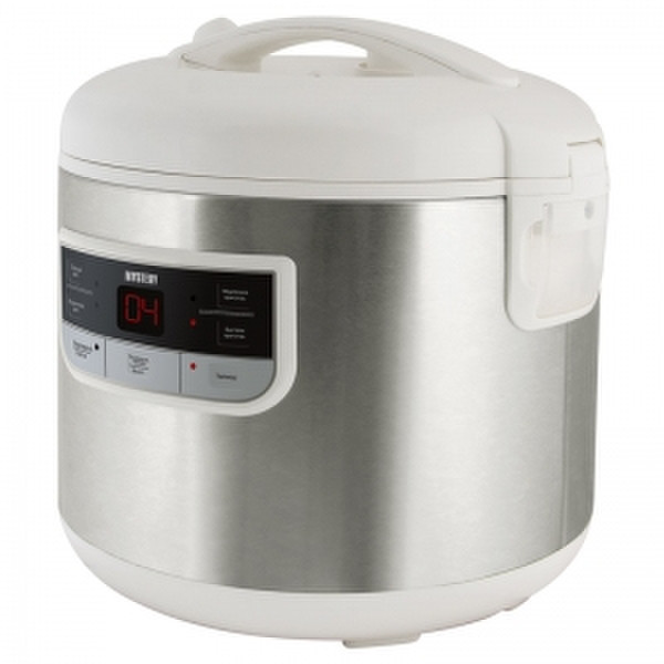 MYSTERY MCM-1015 5L 700W Stainless steel,White multi cooker