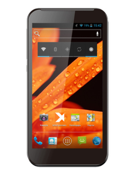 TEXET TM-5377 Black smartphone