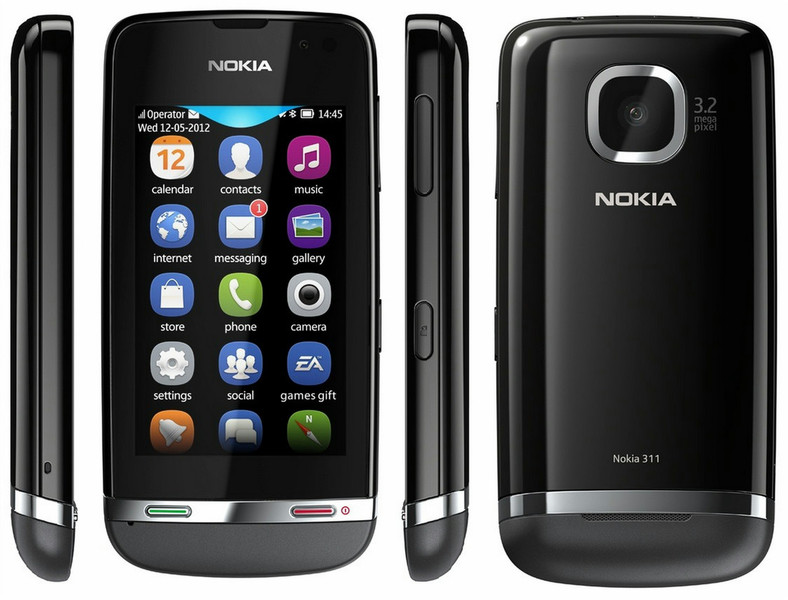 Nokia Asha 311 Grey
