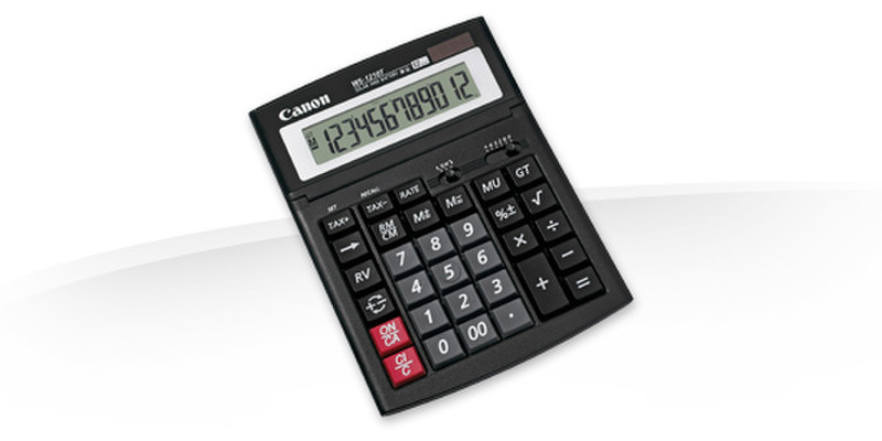 Canon WS-1210T Настольный Display calculator Черный