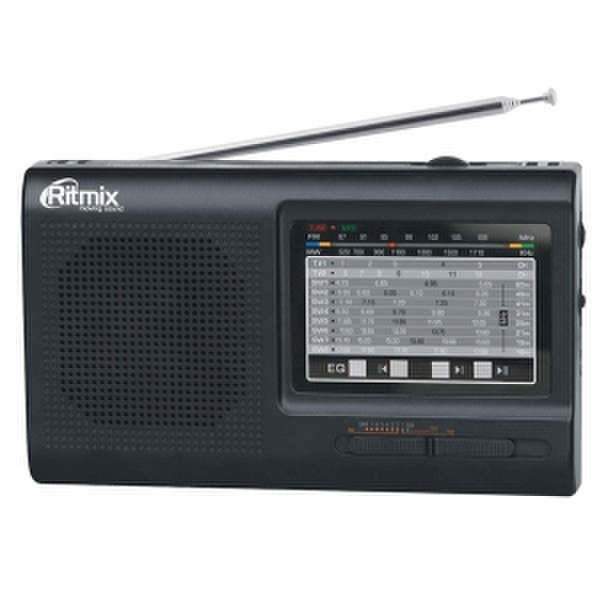 Ritmix RPR-4000 Персональный Цифровой Черный радиоприемник