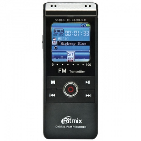 Ritmix RR-960 Internal memory & flash card Черный диктофон