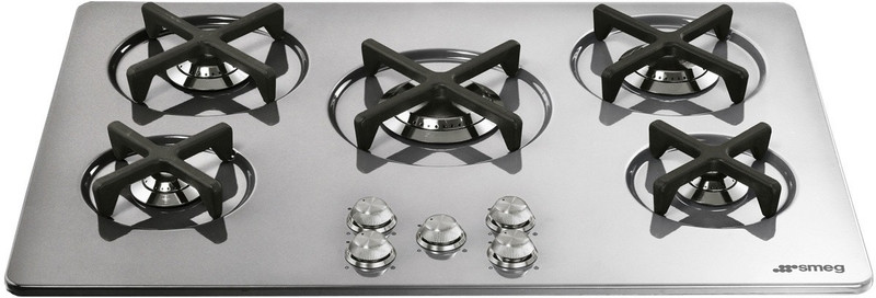 Smeg P755XD1 built-in Gas Stainless steel hob