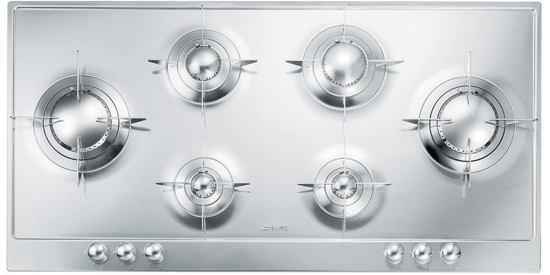 Smeg PD106ES built-in Gas Stainless steel hob