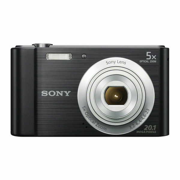 Sony Cyber-shot DSC-W800 Kompaktkamera 20.1MP 1/2.3Zoll CCD 5152 x 3864Pixel Schwarz