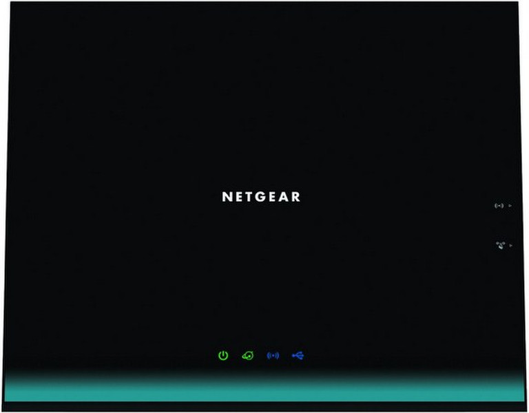 Netgear R6100 Fast Ethernet Schwarz