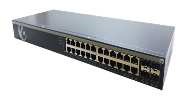 Amer Networks SGR124W Managed L2 Gigabit Ethernet (10/100/1000) Grey network switch