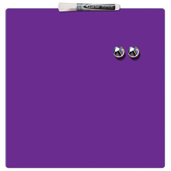 Rexel Magnetic Drywipe Tile 360x360mm Purple