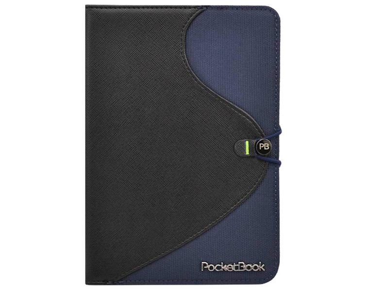Vivacase S-Style Lux Folio Black,Blue e-book reader case