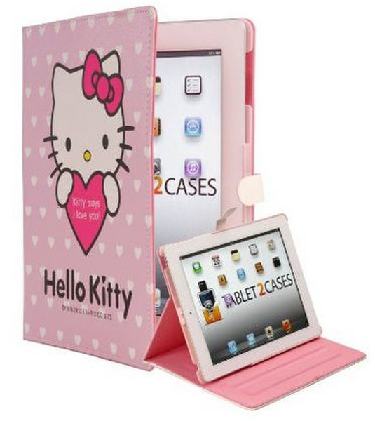 Hello Kitty HKY007PNK100 9.7Zoll Blatt Pink Tablet-Schutzhülle