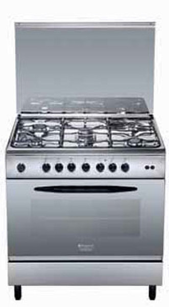 Hotpoint C 09SG1 (X)/HA S Freestanding Gas hob Stainless steel