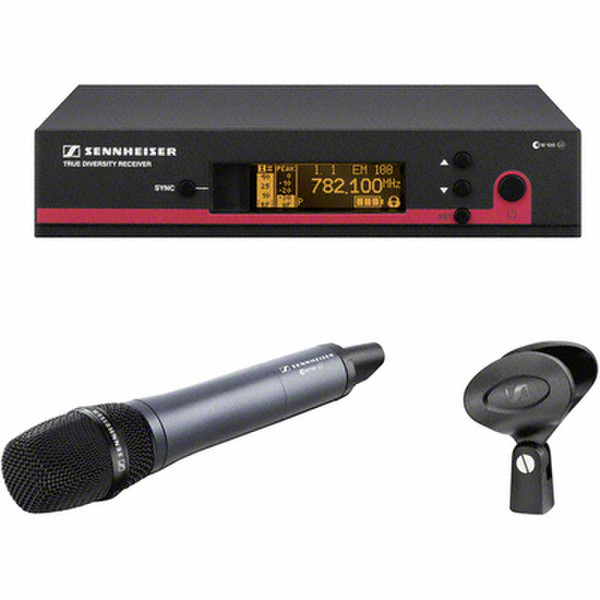 Sennheiser ew 135 G3 Stage/performance microphone Беспроводной Черный