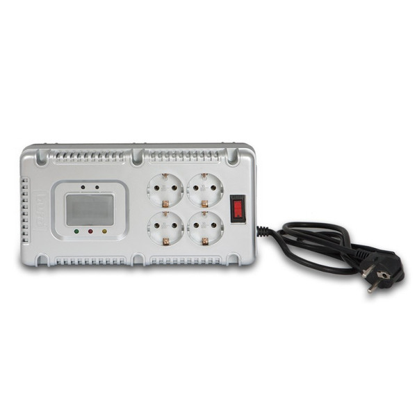 Buro BU-AVR1500LCD 4AC outlet(s) 220-230V Silver voltage regulator