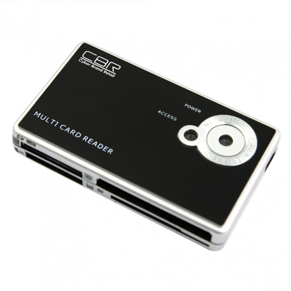CBR CR 440 USB 2.0 Черный, Cеребряный устройство для чтения карт флэш-памяти