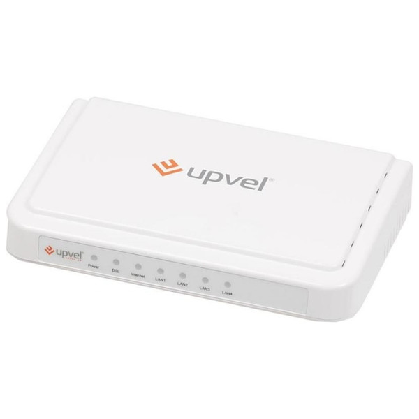 UPVEL UR-104AN ADSL2+ Ethernet LAN White router