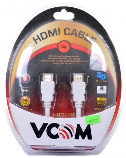 VCOM HDMI/HDMI, 3m