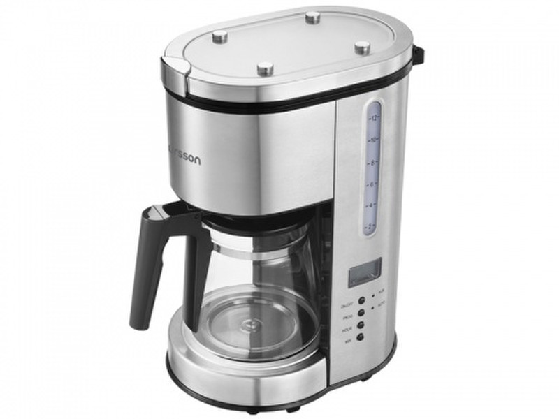 OURSSON CM1583D/SG Drip coffee maker 1.5L Stainless steel coffee maker