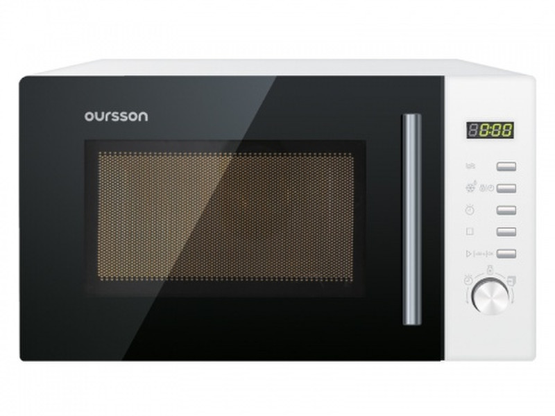 OURSSON MD2000/WH Built-in 20L 800W Black,White microwave