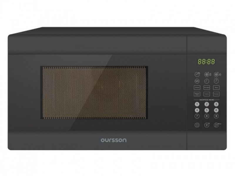 OURSSON MD2045/BL Countertop 20L 700W Black microwave