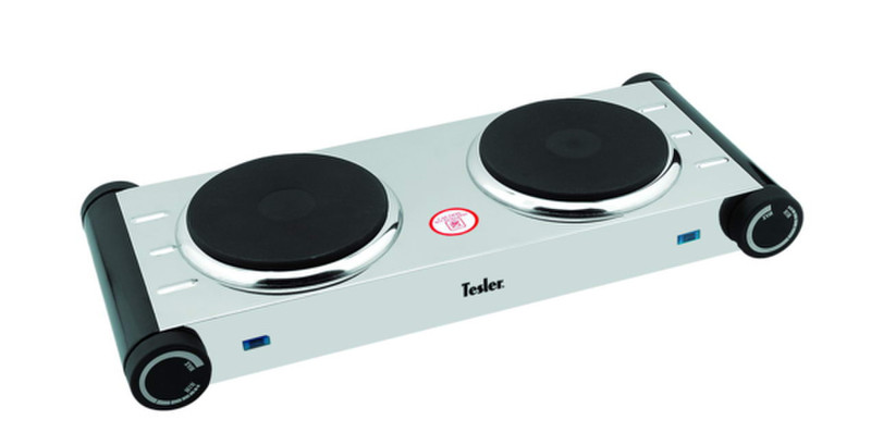 TESLER PE-22 Tabletop Sealed plate Stainless steel hob