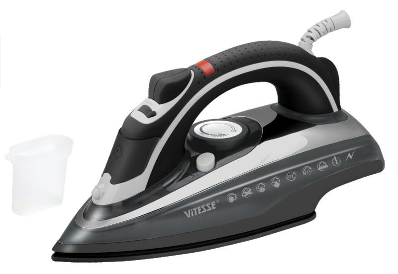 ViTESSE VS-688 BLK Dry & Steam iron 2200W Schwarz