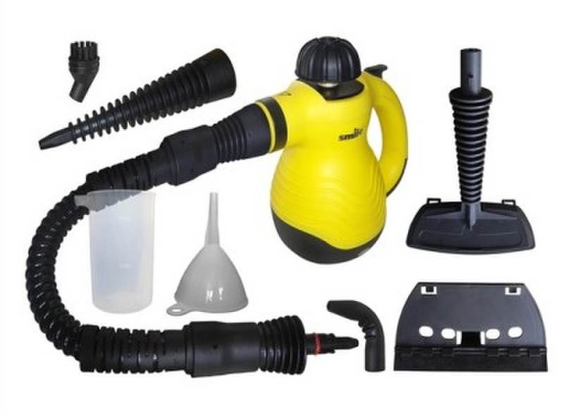 Smile ESC 1025 Cylinder steam cleaner 0.2L 1050W Black,Yellow steam cleaner