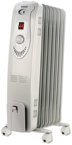 ViTESSE VS-879 Пол 1500Вт Бежевый Oil electric space heater электрический обогреватель