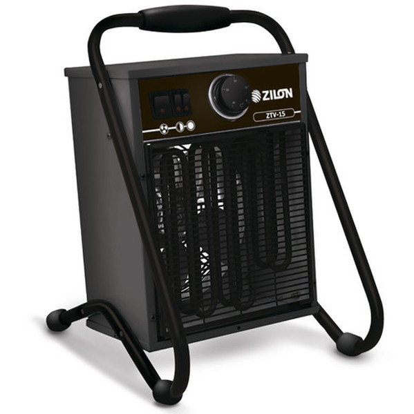 ZILON ZTV-5 Floor 4500W Black Radiator electric space heater