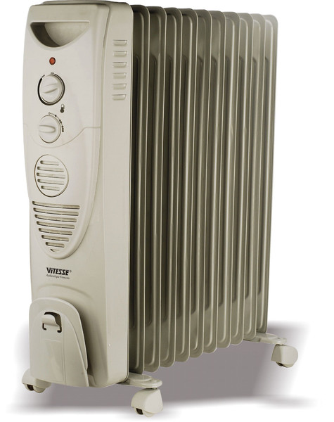 ViTESSE VS-875 Пол 2500Вт Бежевый Oil electric space heater электрический обогреватель