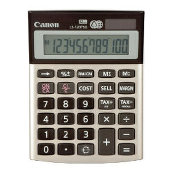 Canon LS-120TSG Настольный Display calculator Золотой