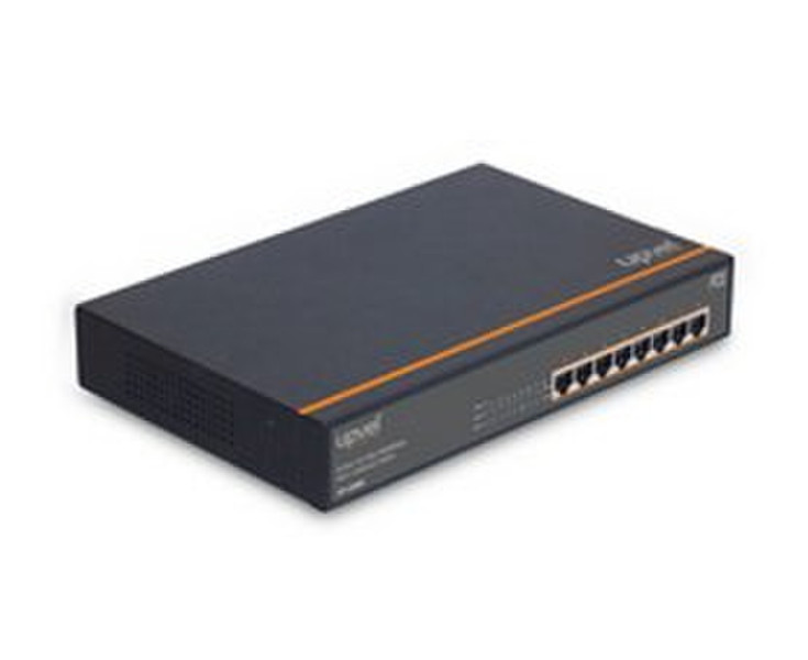 UPVEL UP-228GE Gigabit Ethernet (10/100/1000) Power over Ethernet (PoE) Black network switch
