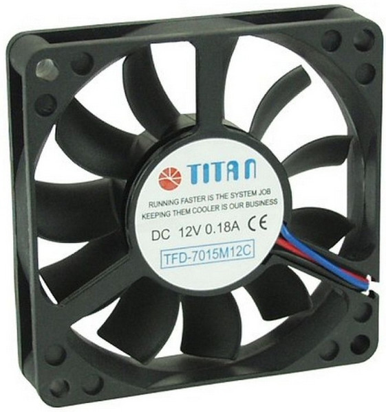 Titan TFD-7015M12Z Computer case Fan компонент охлаждения компьютера