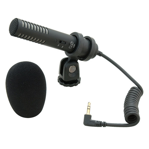 Audio-Technica PRO24CMF Digital camcorder microphone Проводная Черный