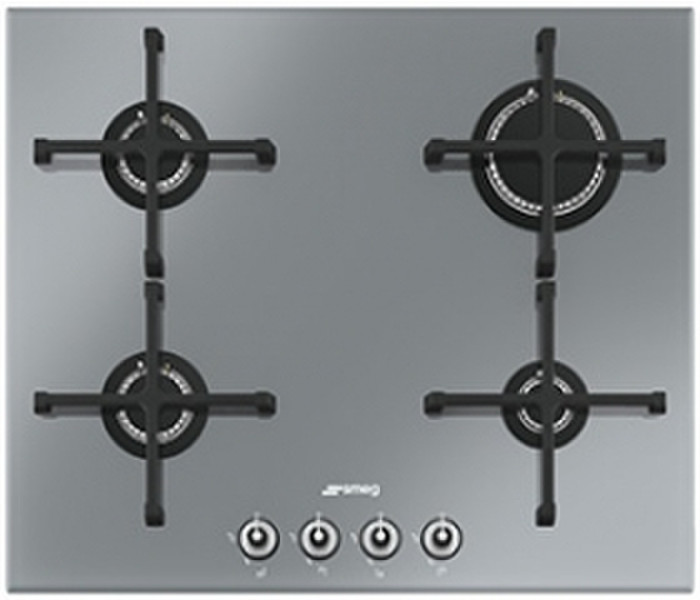 Smeg PV164SD built-in Gas Silver hob